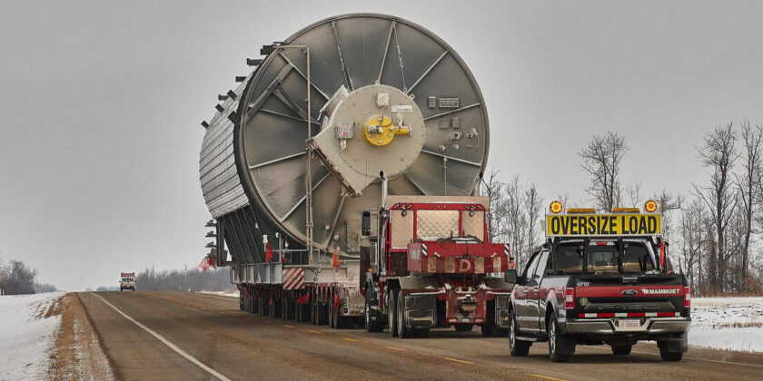 Transport agabaritic
