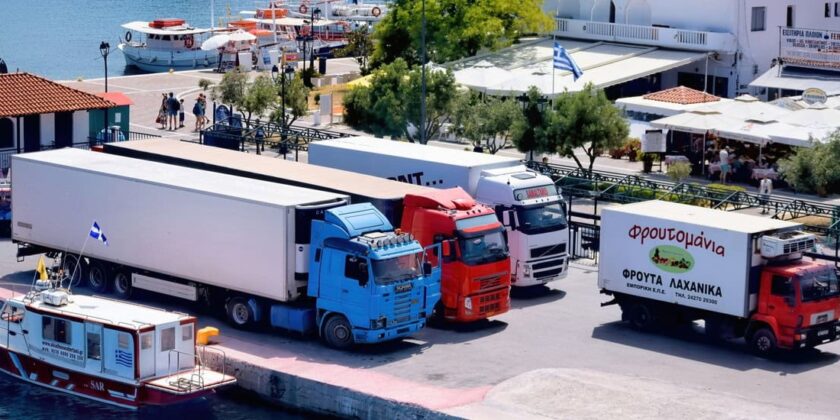Transport marfa Grecia
